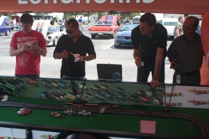 Slot Car racing corporate event