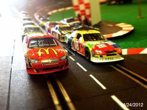 daytona nascar slot car track