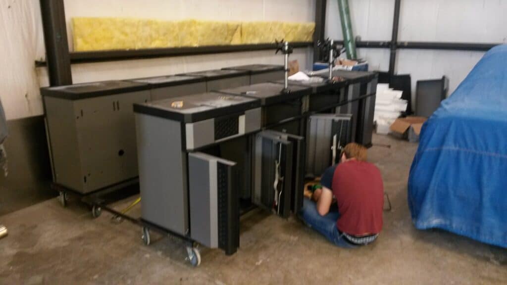 Interstate Batteries slot car track