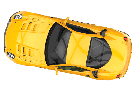 yellow slot car