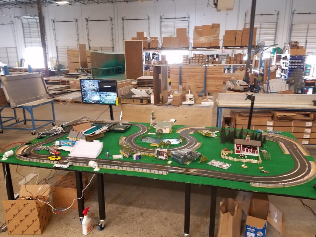 Infor Slot Car Track Corporate Event
