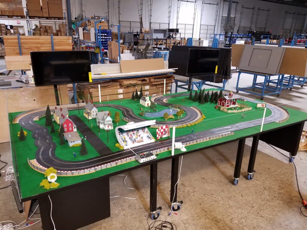 Infor Slot Car Track Corporate Event