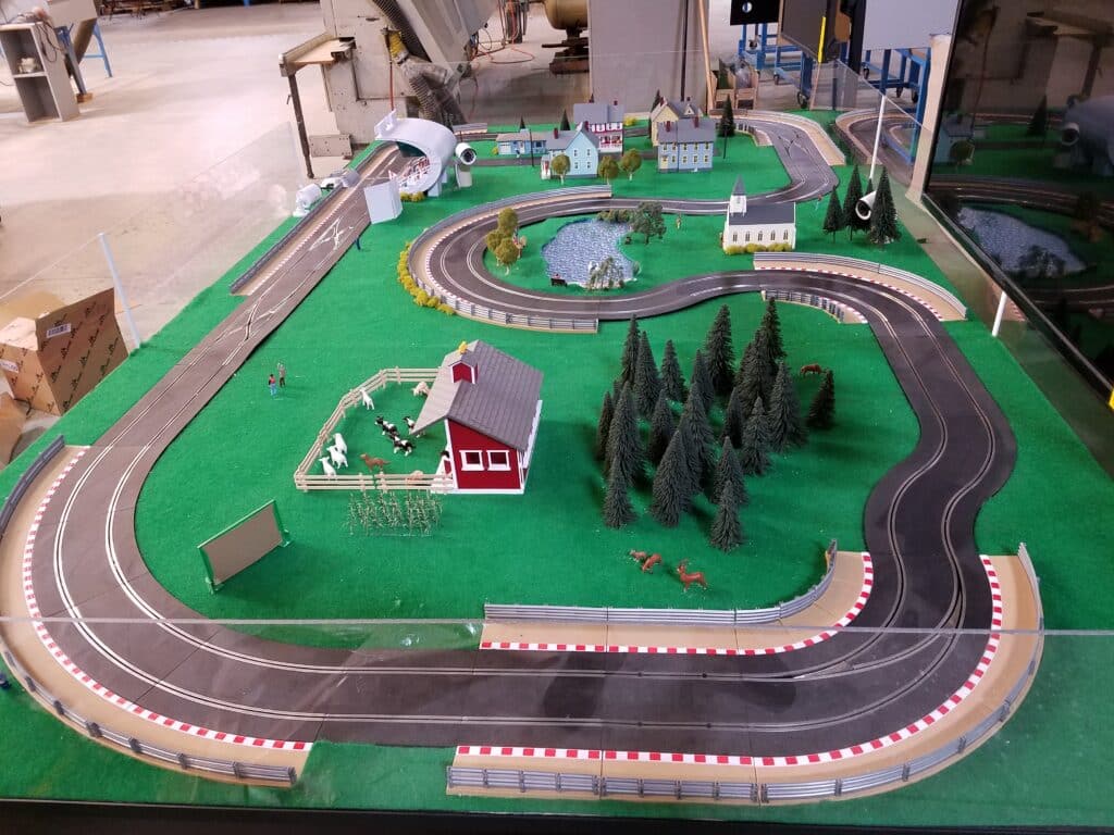 Infor Slot Car Track Corporate Event