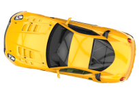 yellow slot car
