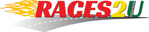 Races2u slot car racing simulator logo